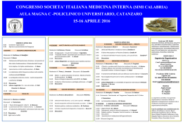 congresso societa` italiana medicina interna