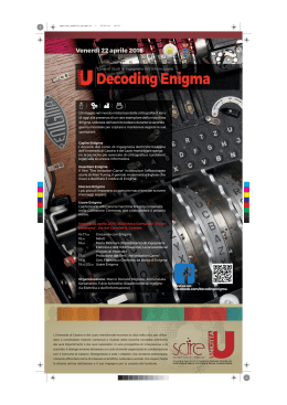Decoding Enigma - Università degli Studi di Cassino