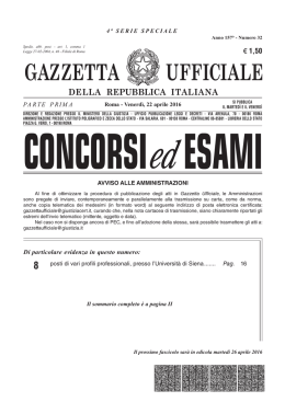 gazzetta ufficiale