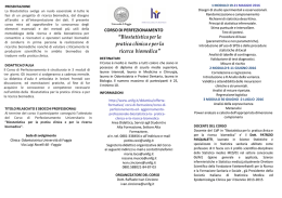 Brochure - Università degli Studi di Foggia