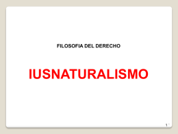 IUSNATURALISMO (1)