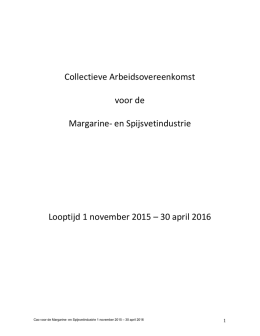 Cao Margarine en Spijsvetten 2015-2016PDF