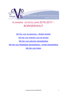 borgerhout - CVO VTI Lier