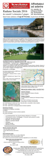 Raduno Sociale 2016 - Campeggio Club Varese