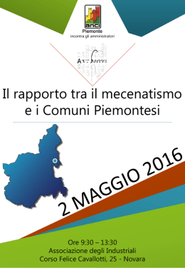 Diapositiva 1 - ANCI Piemonte