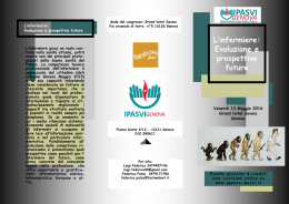 Brochure evento formativo Genova – 13 maggio 2016