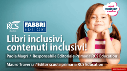 Scarica le slide - Rizzoli Education