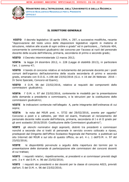 AD03 5231.26-04-2016 - Ufficio Scolastico Regionale Piemonte