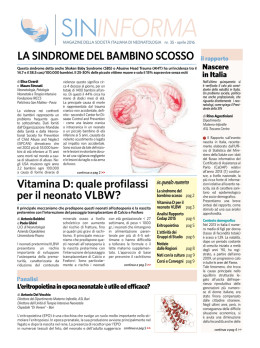 INFORMA - Società Italiana di Neonatologia