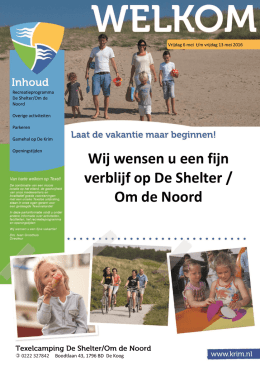 Texelcamping Shelter/Om de Noord