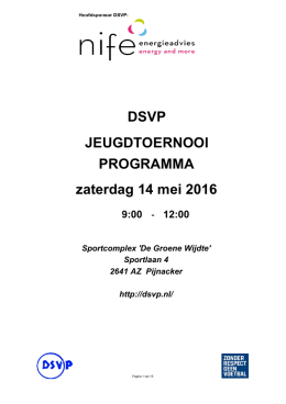 14/05 DSVP - sv Die Haghe