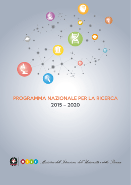 programma nazionale per la ricerca 2015 – 2020