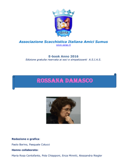 E-book in ricordo di Rossana Damasco