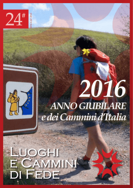 2016 - Luoghi e Cammini di Fede