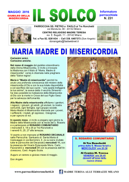 Informatore parrocchiale N. 231 www.parrocchiatreronchetti.it