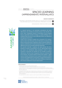 Scarica la scheda dell`idea - Avanguardie Educative