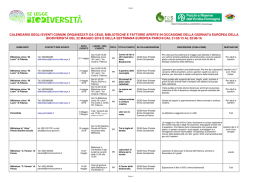 PR-Calendario comune eventi Ceas