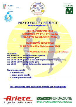 prato volley project