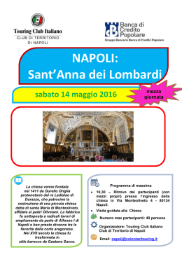 NAPOLI: Sant`Anna dei Lombardi