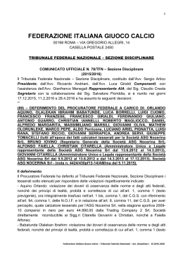 Leggi il comunicato in pdf