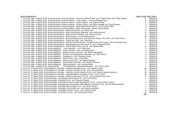 Pre-iscrizioni ai corsi estivi 2016 Download