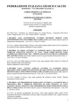 Leggi il comunicato in pdf