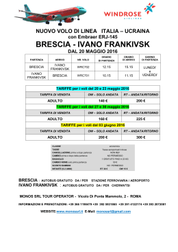 brescia - ivano frankivsk