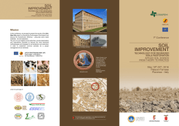 soil improvement - Università Cattolica del Sacro Cuore