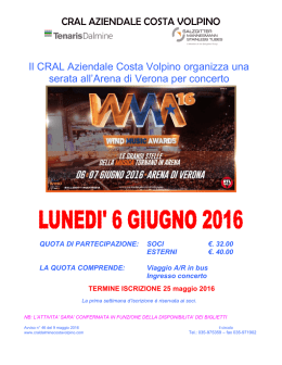 concerto wma 2016 - Cral CostaVolpino