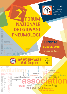 forum nazionale dei giovani pneumologi