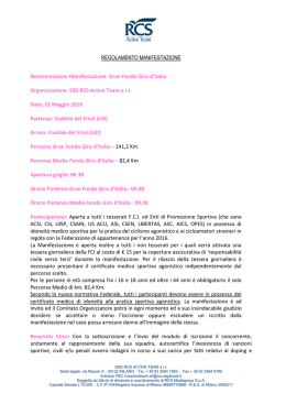 Regolamento-GFGI_2016 - Gran Fondo Giro d`Italia | Cividale del
