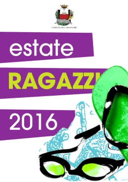 Brochure Estate Ragazzi 2016