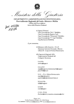 PRAP ROMA &ndash; Revoca interpello Rete Radiomobile