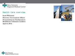 Health Care overview