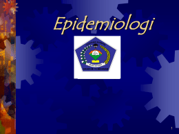 Epidemiologi 1