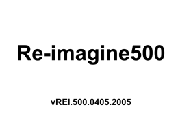 Re-imagine500 vREI.500.0405.2005