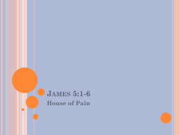 J 5:1-6 AMES House of Pain