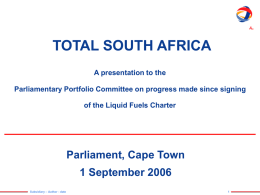 TOTAL SOUTH AFRICA