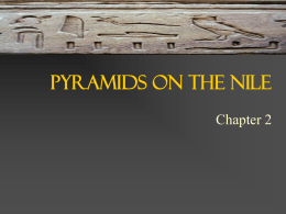 Pyramids on the Nile Chapter 2