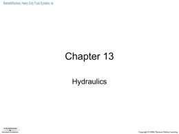 Chapter 13 Hydraulics