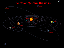 The Solar System Missions