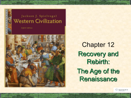 Chapter 12 Recovery and Rebirth: The Age of the