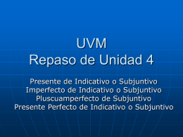 UVM Repaso de Unidad 4