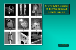 Selected Applications of Thermal Infrared Remote Sensing Jensen, 2000, 2006