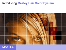 Introducing Mastey Hair Color System