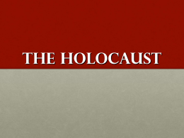 the Holocaust