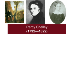 Percy Shelley —1822) (1792