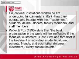 • Educational institutions worldwide are undergoing fundamental shifts in how they