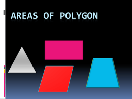 AREAS OF POLYGON