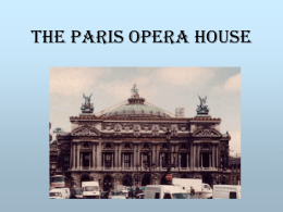 The Paris Opera House